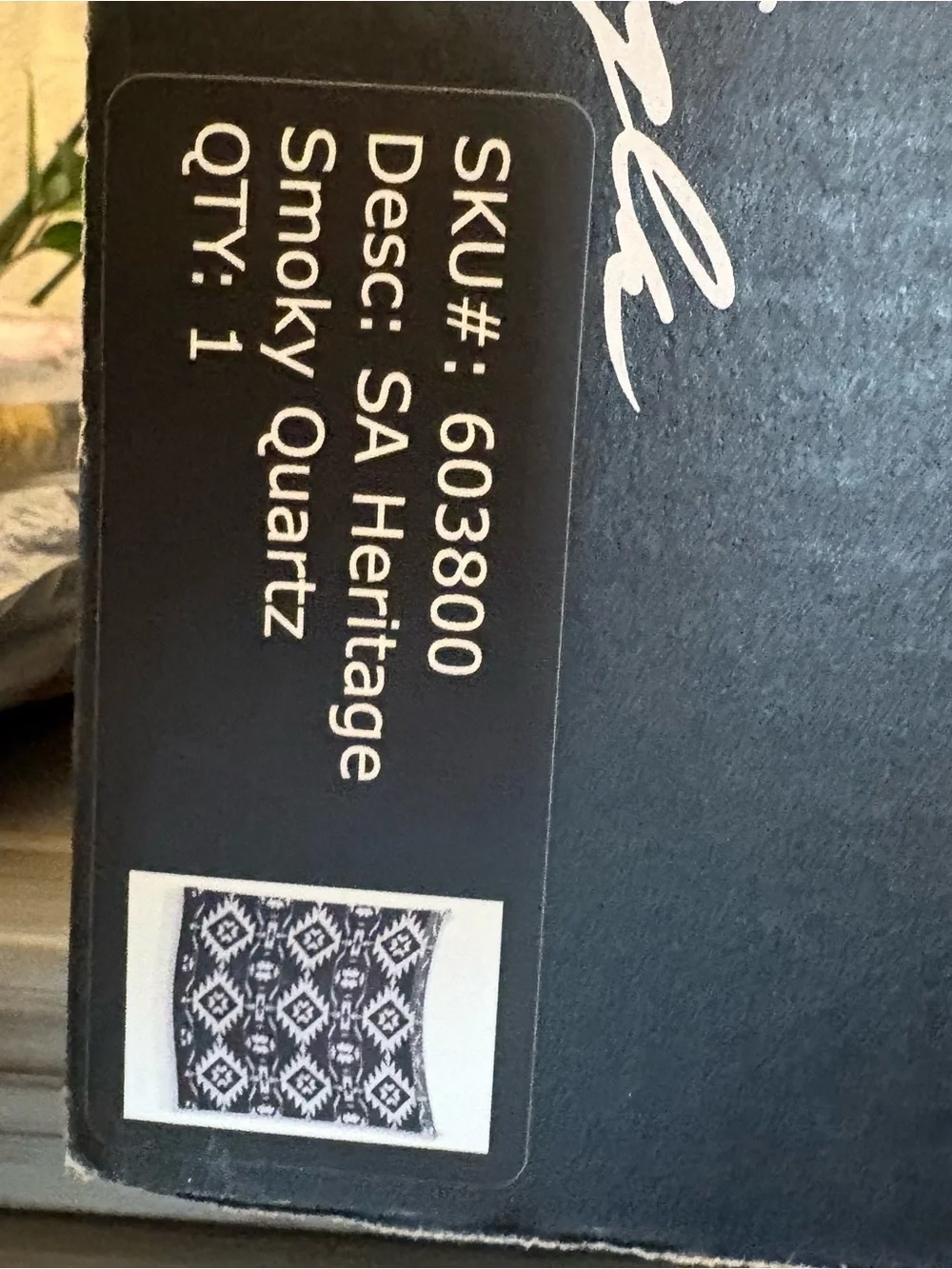 Sackcloth & Ashes Black and White Heritage Throw Blanket